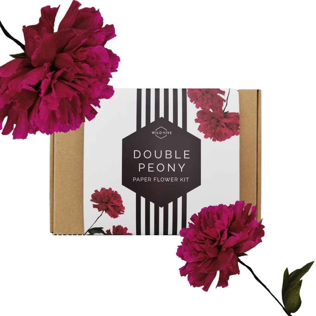 Paper Double Peony Kit