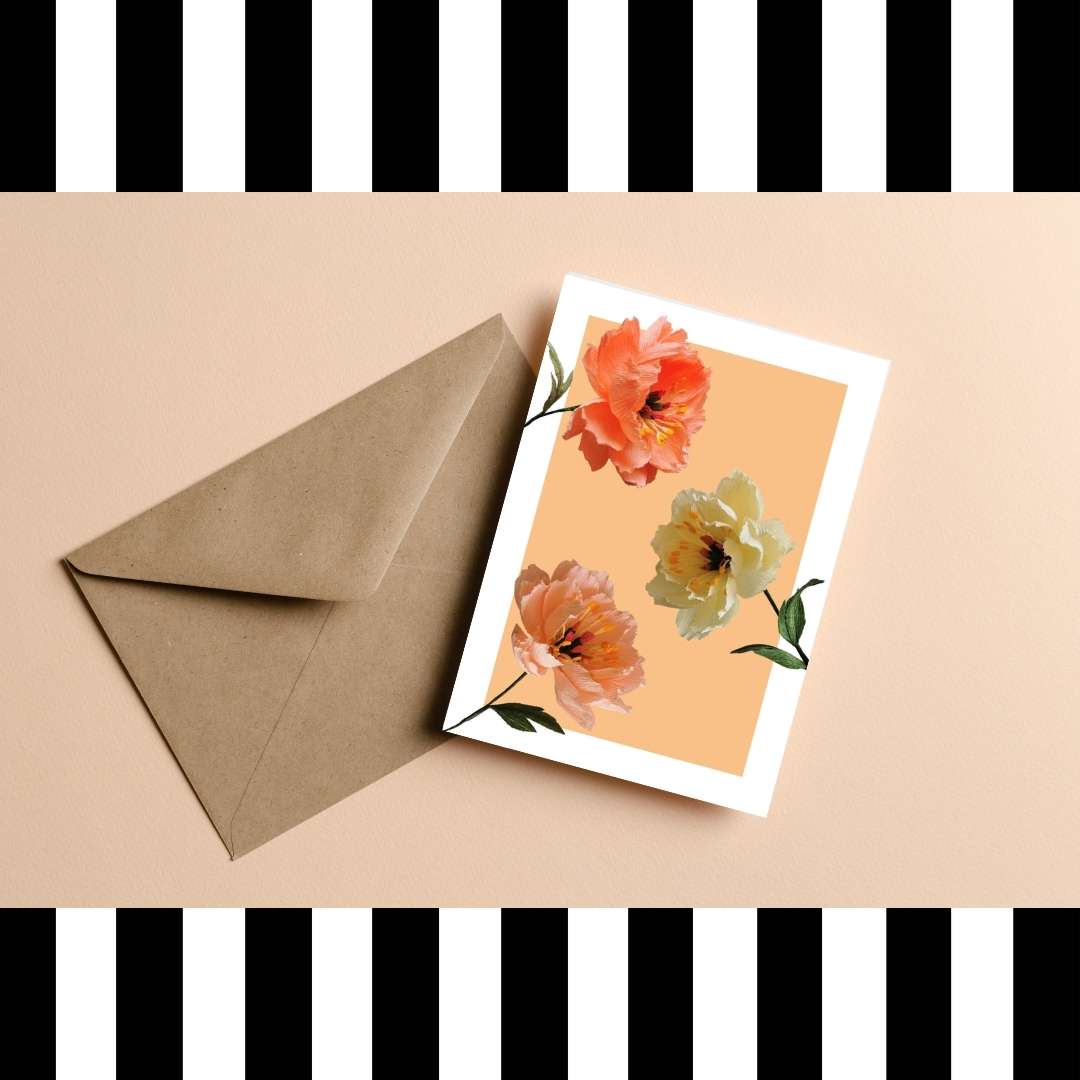 Paper Peony 1.1 | Greetings Card