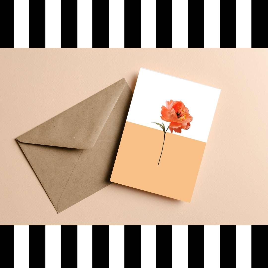 Paper Peony 1.2 | Greetings Card