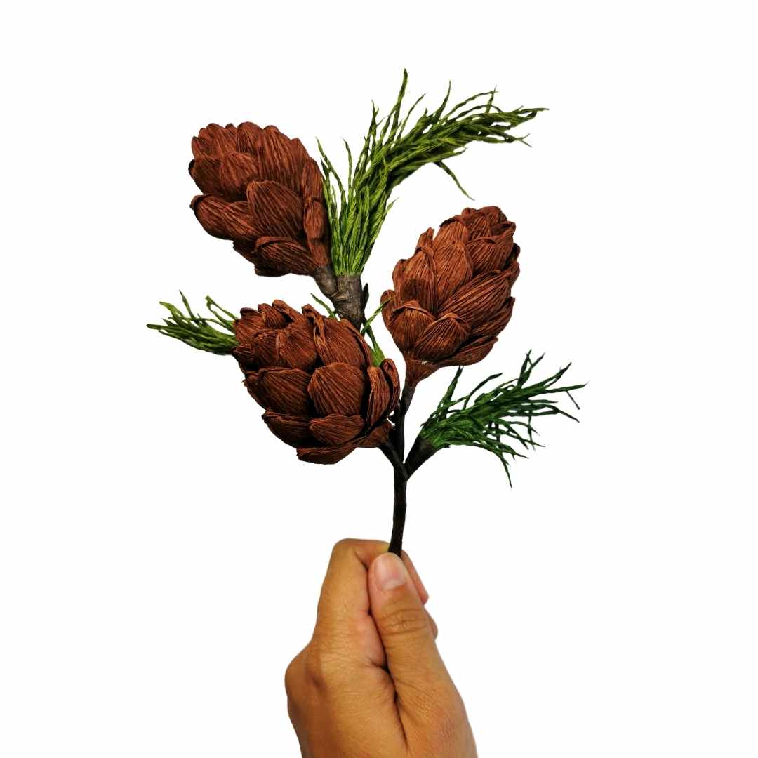 Paper Pine Cone Kit