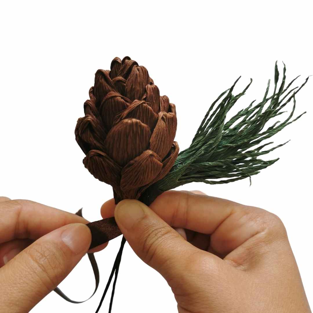 Paper Pine Cone Kit