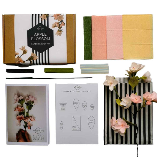 Paper Blossom Making - DIY Paper Flower Kit by Wild Hive Paper Flowers