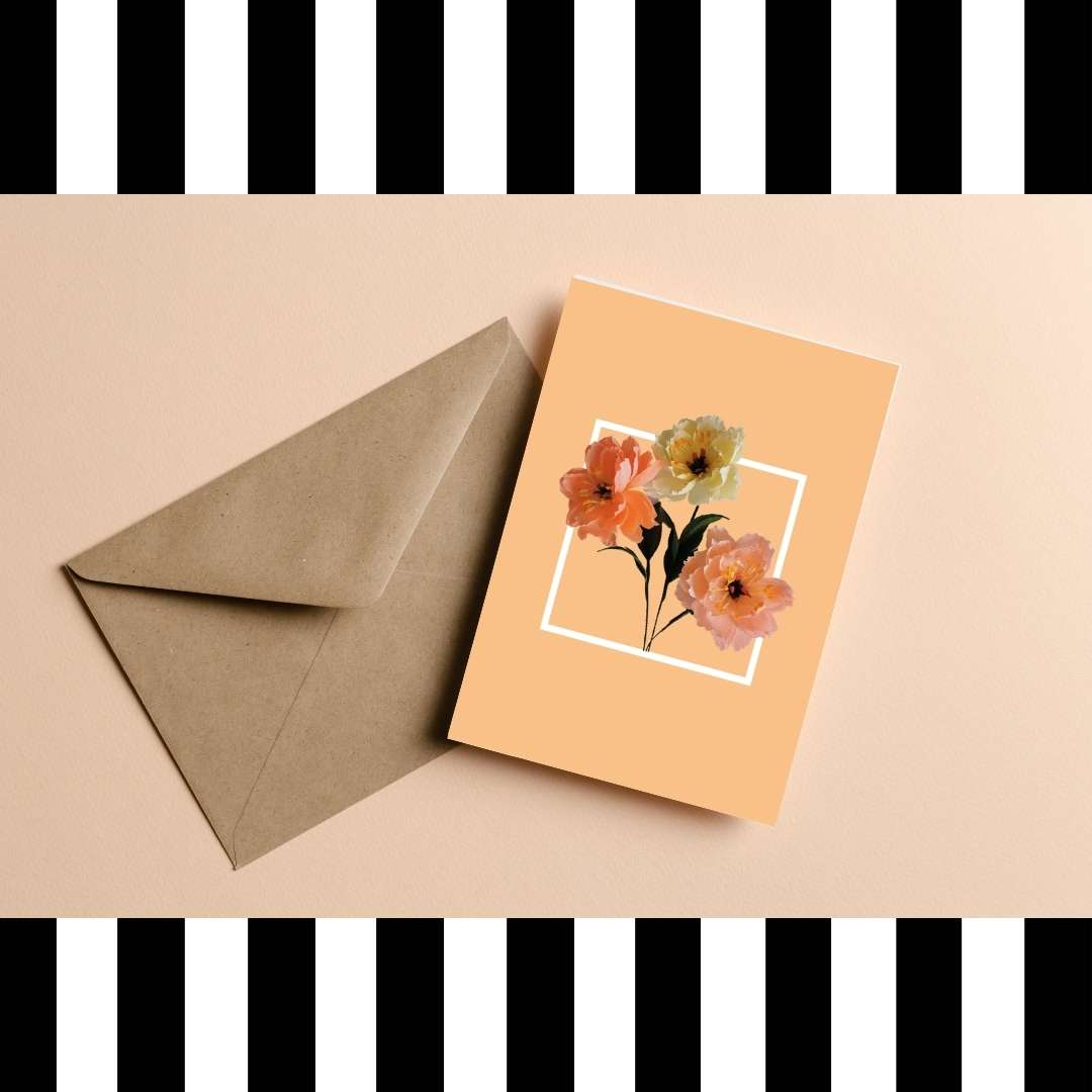 Paper Peony 2.2 | Greetings Card